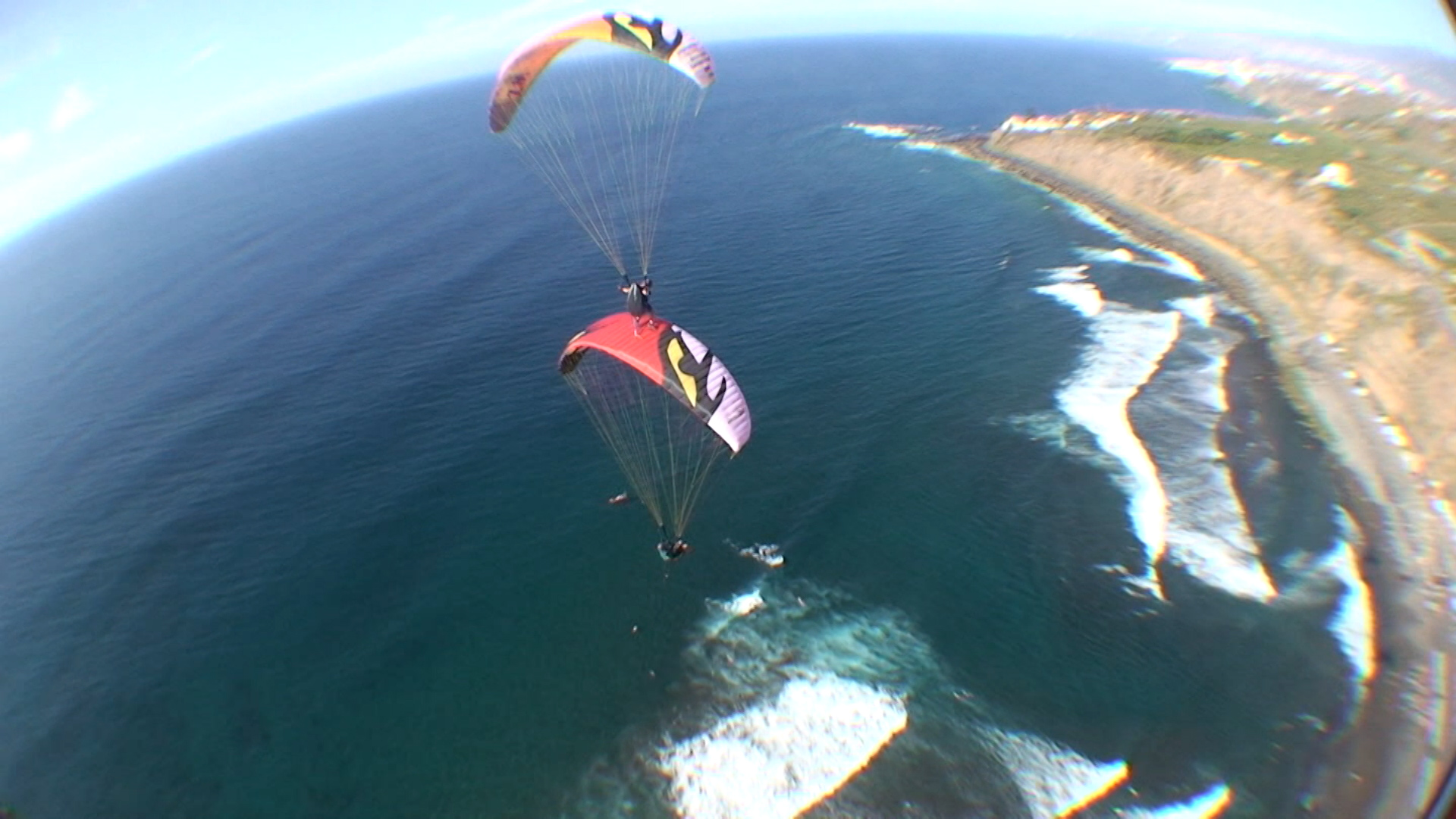 VIDEO: Extreme Paragliding with the Acro Twins – Garage