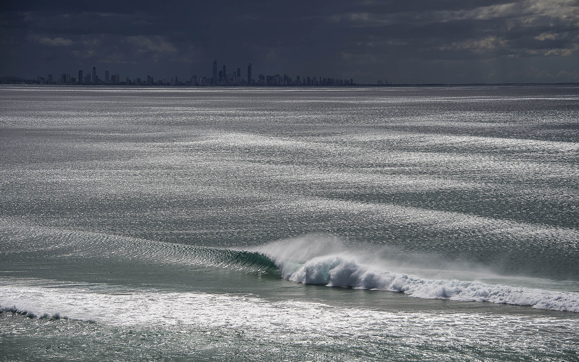 Coolangatta, Queensland Australia. (Wednesday August 27, 2014) –  The Gold Coast has had a run of good surf for the past 4 days with all the points from Snapper to Burleigh producing great waves.. Photo: joliphotos.com
