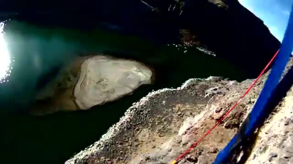Coast Guard Footage – Giant Shark (Carcharocles Megalodon) Washes
